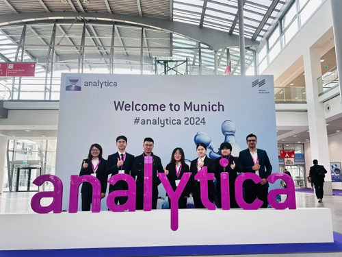 Z6·尊龙凯时在德国 analytica 2024 中尽展国产力量